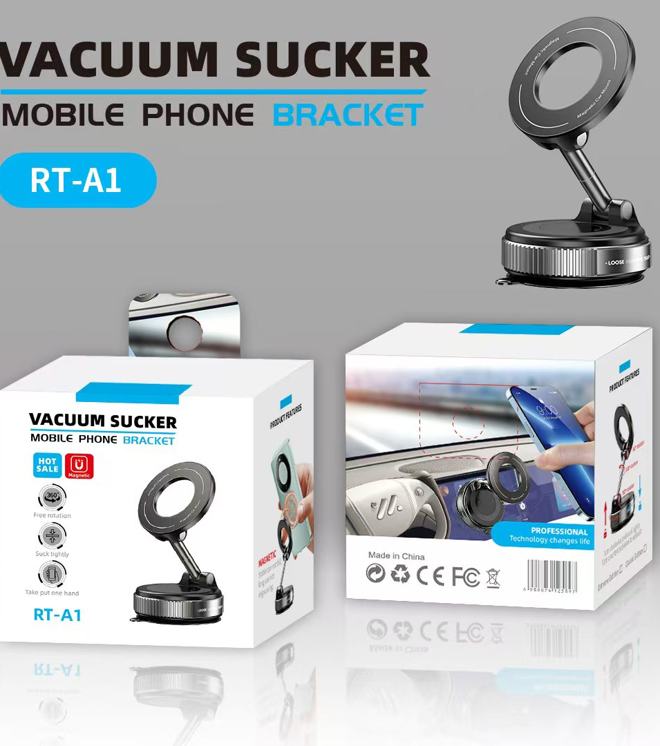 Universal Vacuum Sucker Phone Bracket - Heavy-Duty Anti-Shake Mount (Small Orders Accepted)