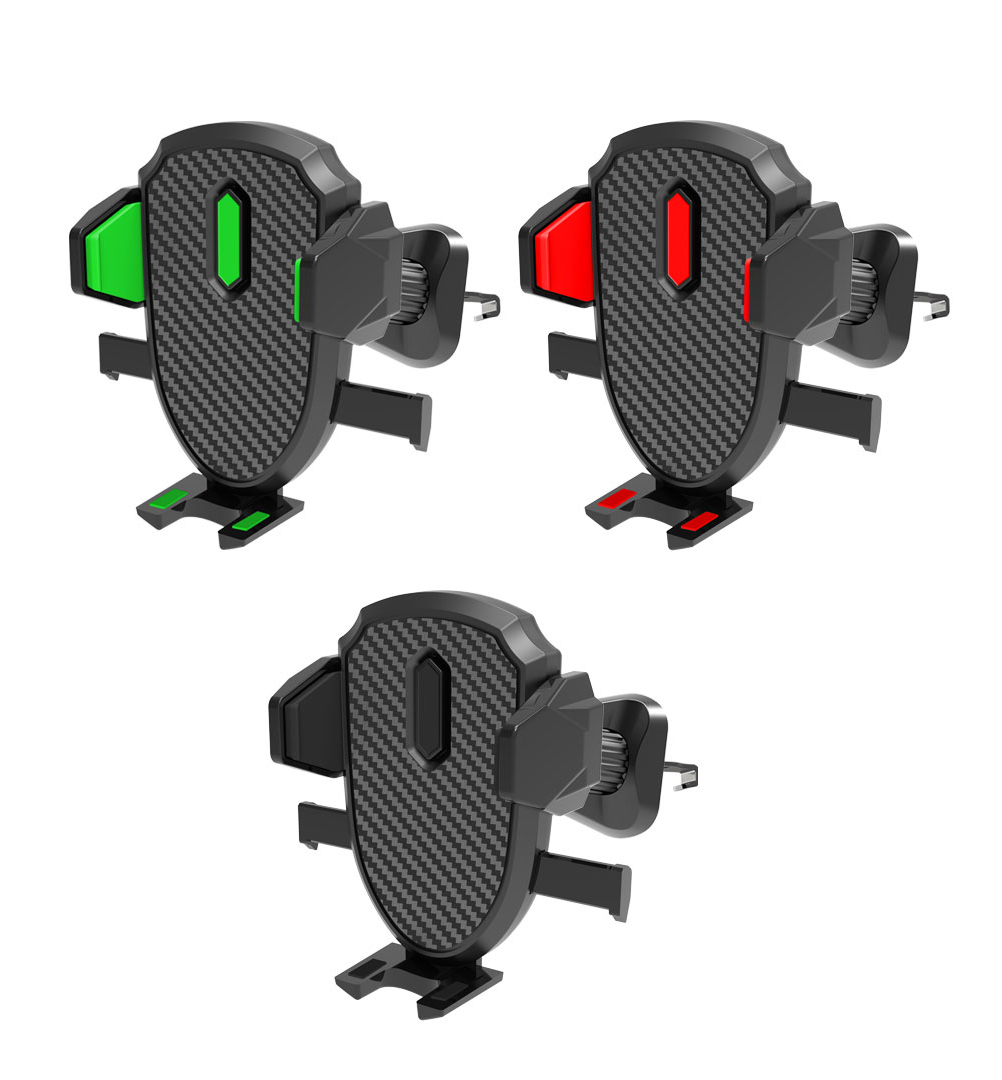 RT-60A Carbon Fiber Air Vent Car Phone Holder – [Low MOQ / Ready to Ship]